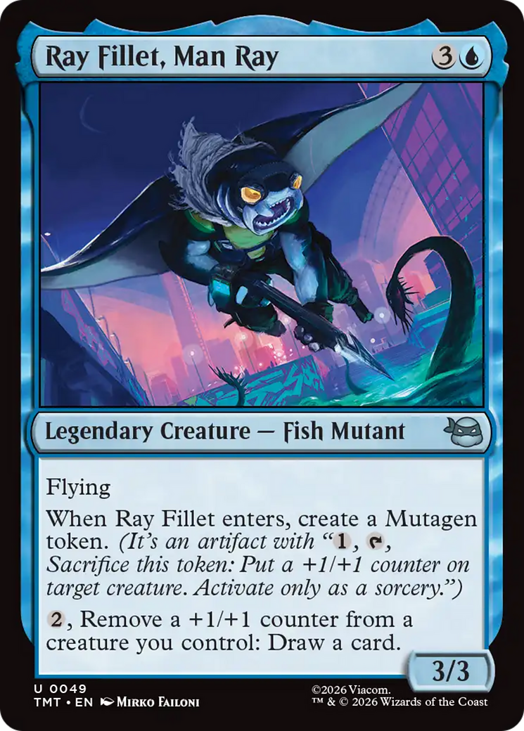 Ray Fillet, Man Ray [Teenage Mutant Ninja Turtles] | Empire Gaming NC