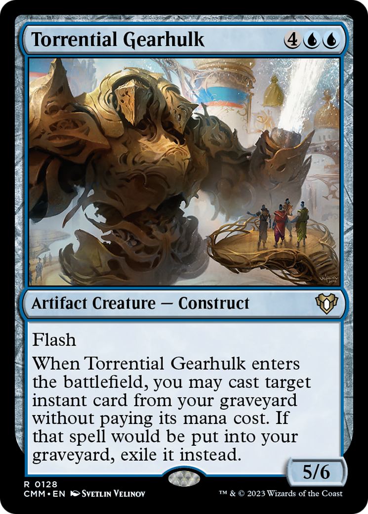 Torrential Gearhulk [Commander Masters] | Empire Gaming NC