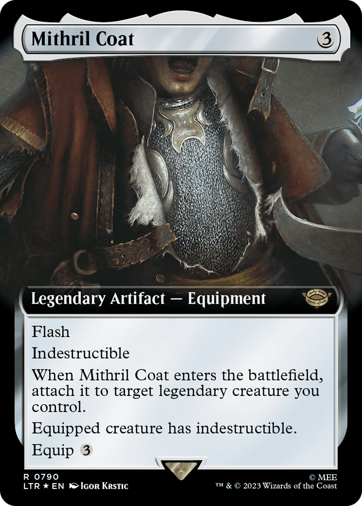 Mithril Coat (Extended Art) (Surge Foil) [The Lord of the Rings: Tales of Middle-Earth] | Empire Gaming NC