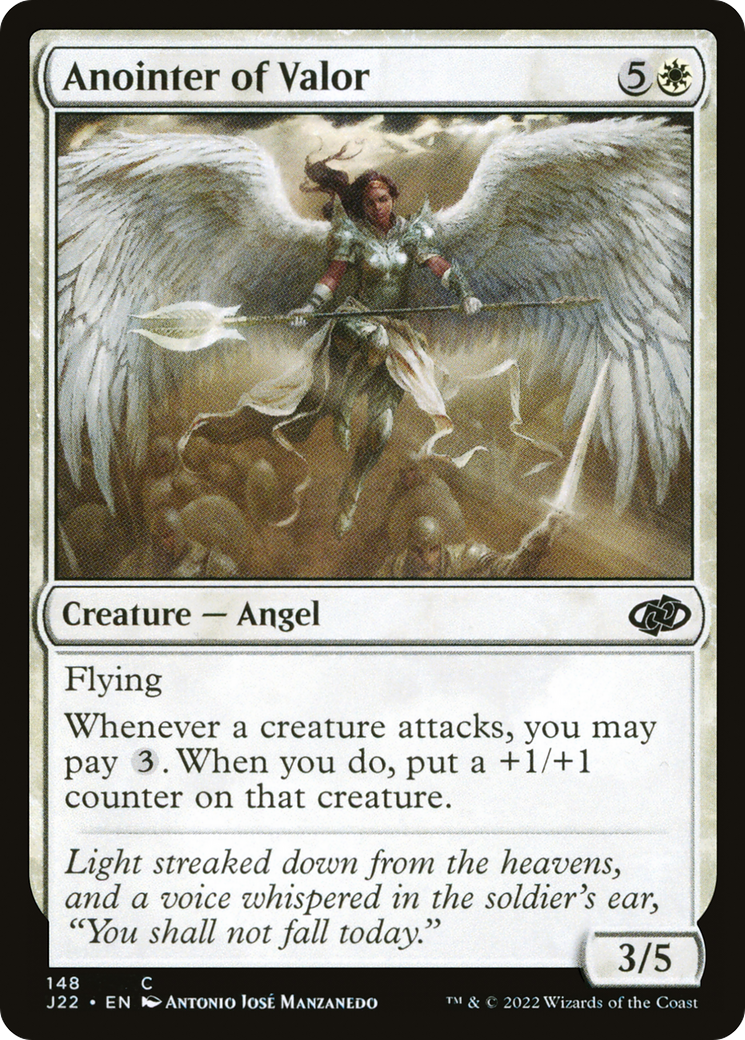 Anointer of Valor [Jumpstart 2022] | Empire Gaming NC