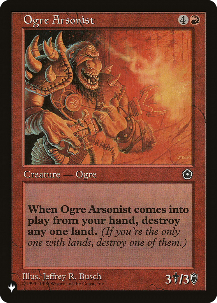 Ogre Arsonist [The List Reprints] | Empire Gaming NC