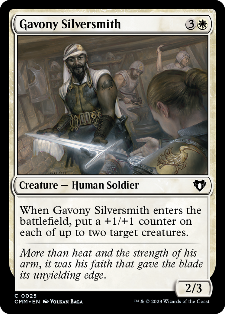 Gavony Silversmith [Commander Masters] | Empire Gaming NC