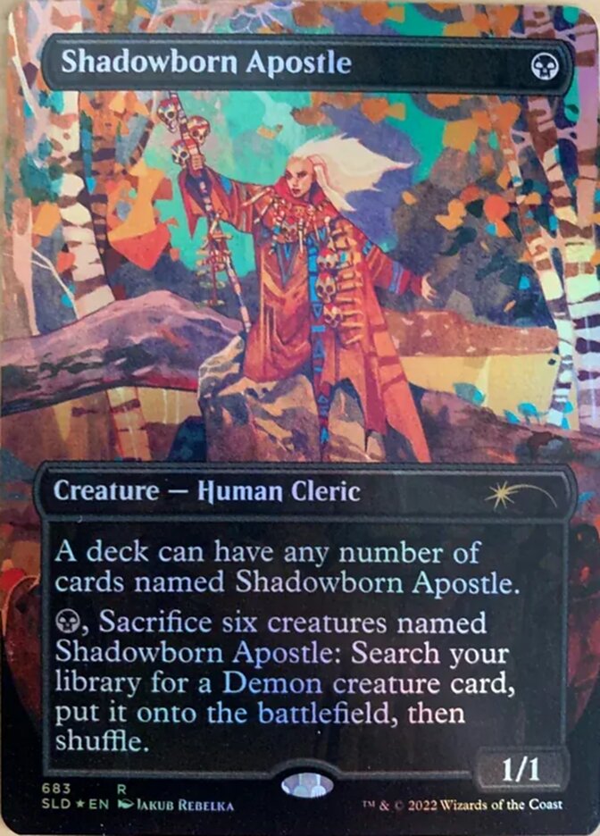 Shadowborn Apostle (Borderless) (683) [Secret Lair Drop Promos] | Empire Gaming NC