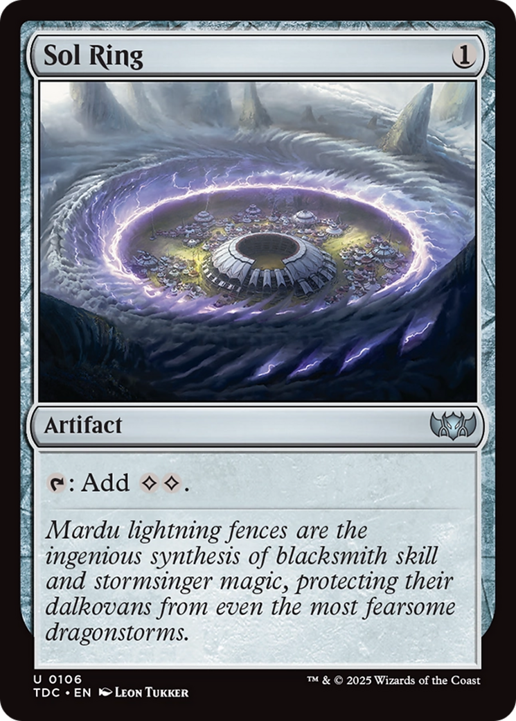Sol Ring [Tarkir: Dragonstorm Commander] | Empire Gaming NC