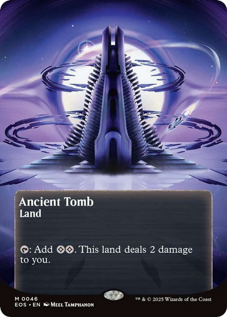 Ancient Tomb (0046) (Borderless) [Edge of Eternities: Stellar Sights] | Empire Gaming NC
