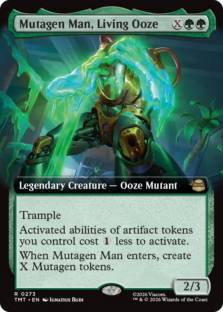 Mutagen Man, Living Ooze (Extended Art) [Teenage Mutant Ninja Turtles] | Empire Gaming NC