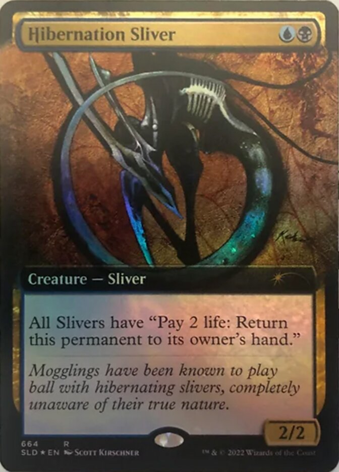 Hibernation Sliver (Extended Art) [Secret Lair Drop Promos] | Empire Gaming NC