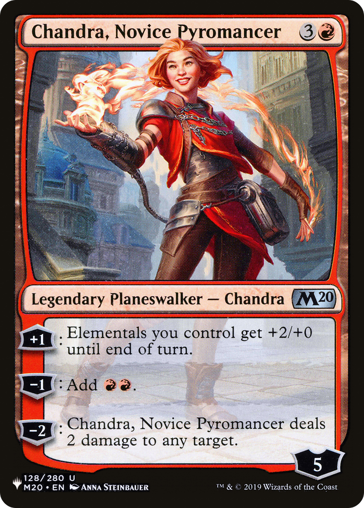 Chandra, Novice Pyromancer [The List] | Empire Gaming NC