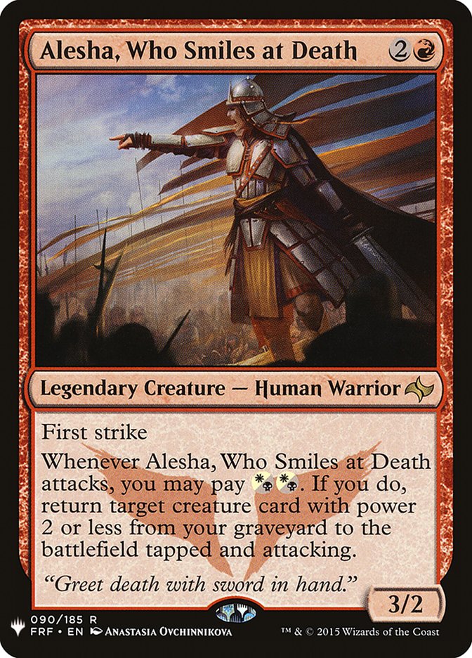 Alesha, Who Smiles at Death [The List] | Empire Gaming NC