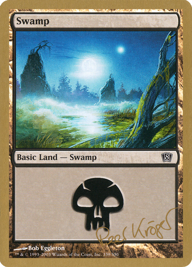 Swamp (pk339) (Peer Kroger) [World Championship Decks 2003] | Empire Gaming NC