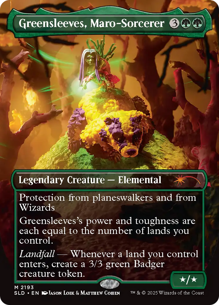 Greensleeves, Maro-Sorcerer (Rainbow Foil) [Secret Lair Drop Series] | Empire Gaming NC