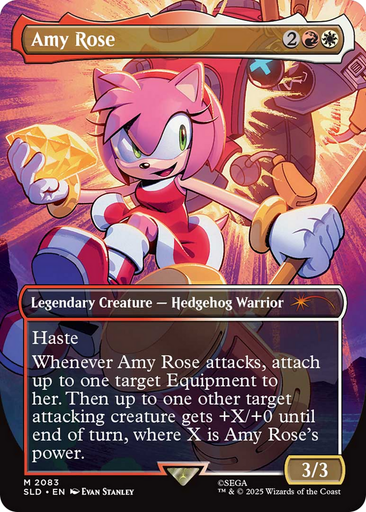 Amy Rose (Rainbow Foil) [Secret Lair Drop Series] | Empire Gaming NC