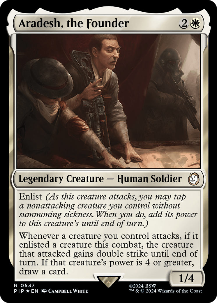 Aradesh, the Founder (Surge Foil) [Fallout] | Empire Gaming NC