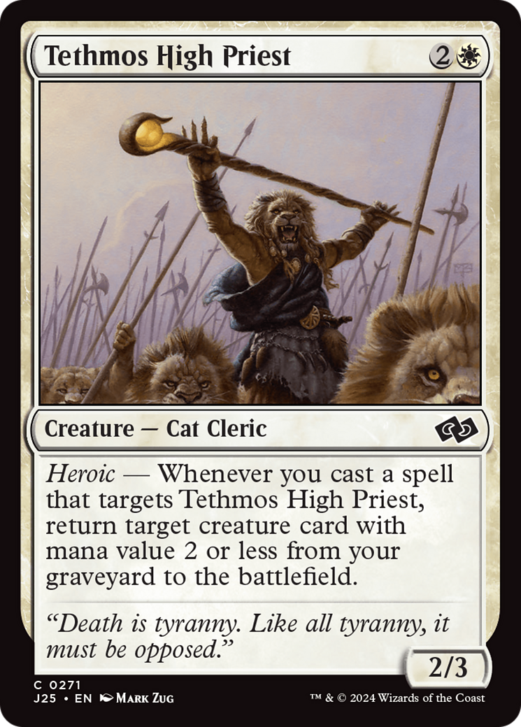 Tethmos High Priest [Foundations Jumpstart] | Empire Gaming NC