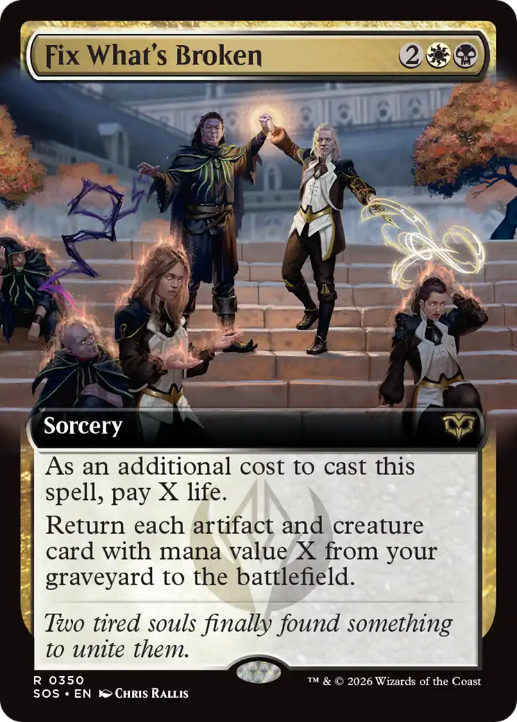 Fix What's Broken (Extended Art) [Secrets of Strixhaven] | Empire Gaming NC