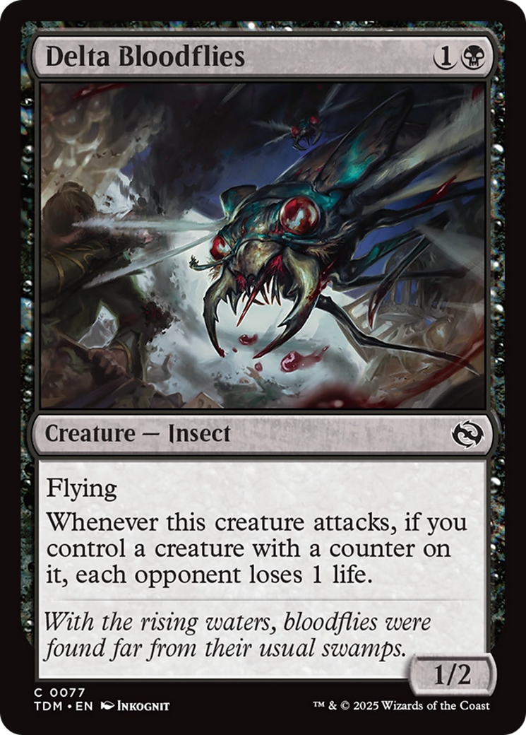 Delta Bloodflies [Tarkir: Dragonstorm] | Empire Gaming NC
