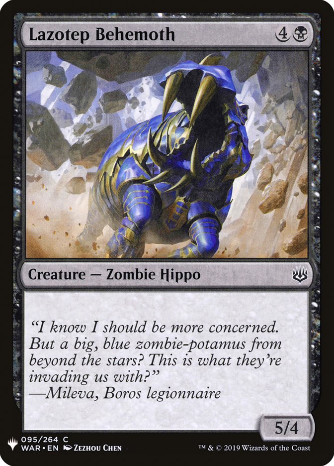 Lazotep Behemoth [Mystery Booster] | Empire Gaming NC
