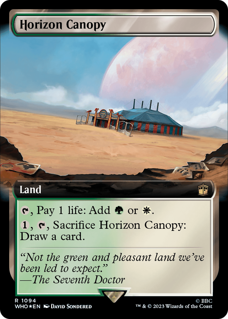 Horizon Canopy (Extended Art) (Surge Foil) [Doctor Who] | Empire Gaming NC