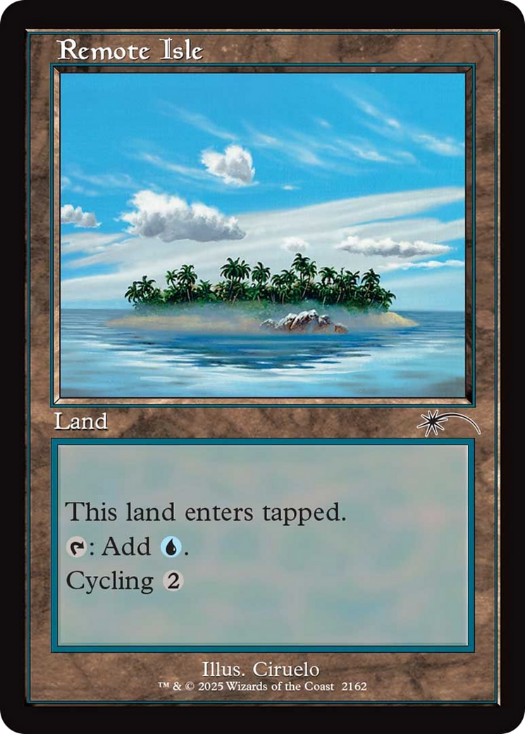 Remote Isle (Retro Frame) [Secret Lair Drop Series] | Empire Gaming NC