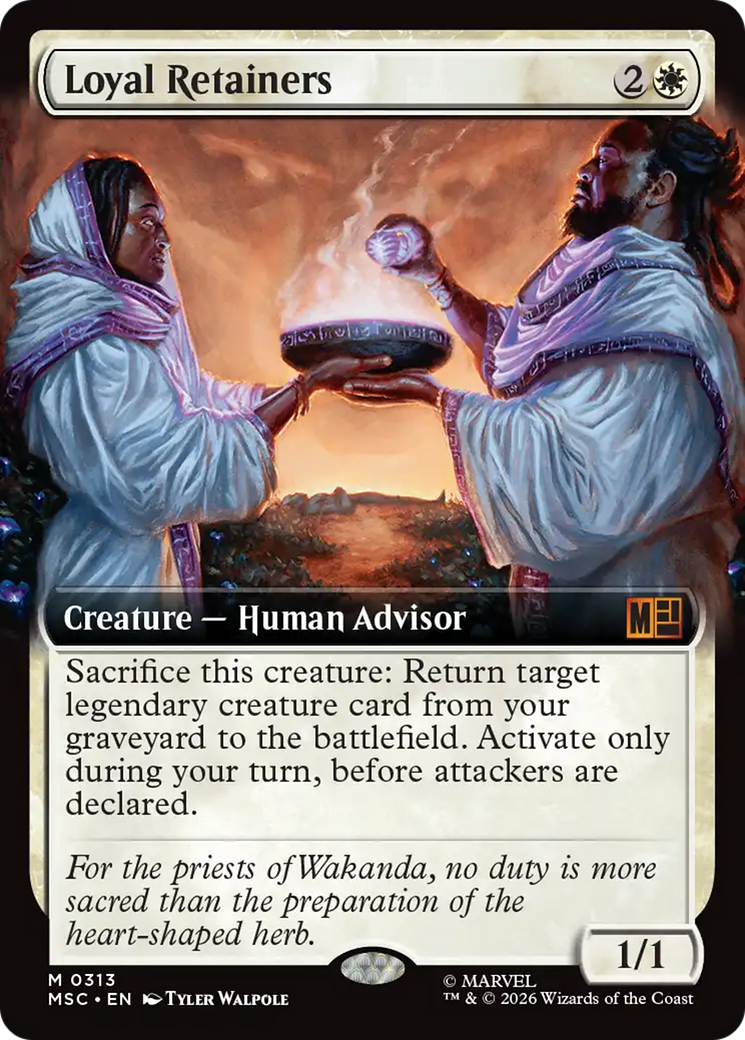 Loyal Retainers (Extended Art) [Marvel Super Heroes Commander] | Empire Gaming NC