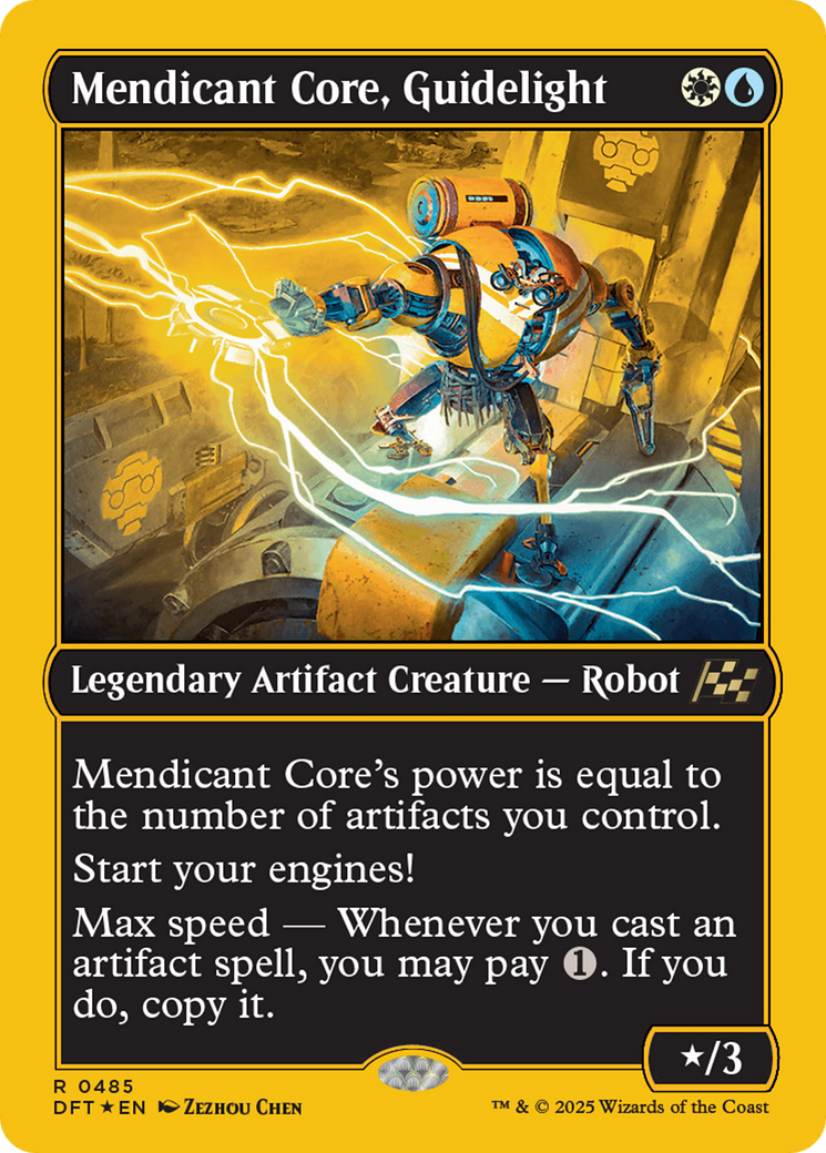 Mendicant Core, Guidelight (First-Place Foil) [Aetherdrift] | Empire Gaming NC