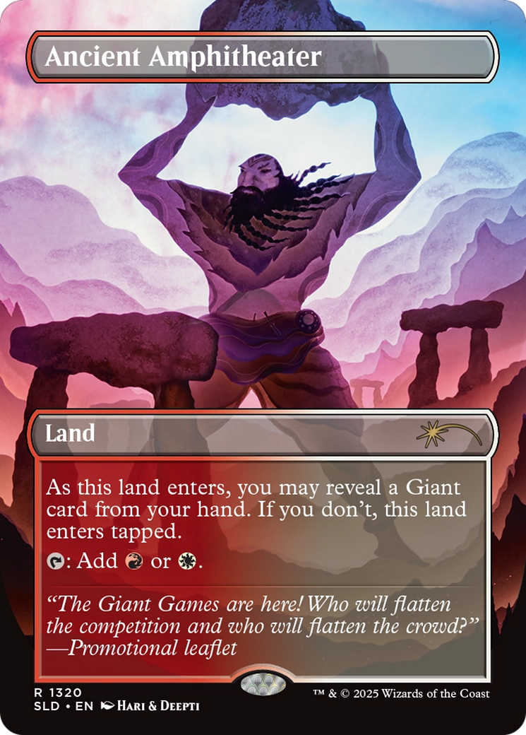 Ancient Amphitheater (Rainbow Foil) [Secret Lair Drop Series] | Empire Gaming NC