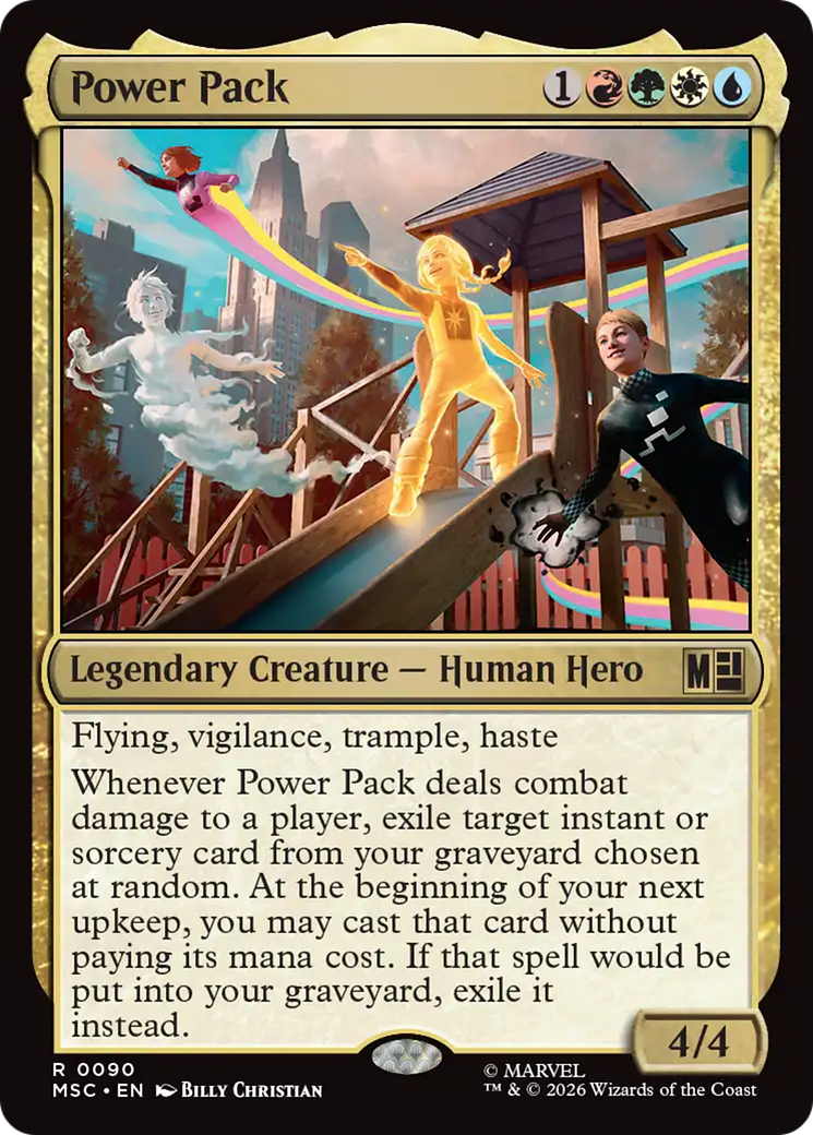 Power Pack (Surge Foil) [Marvel Super Heroes Commander] | Empire Gaming NC