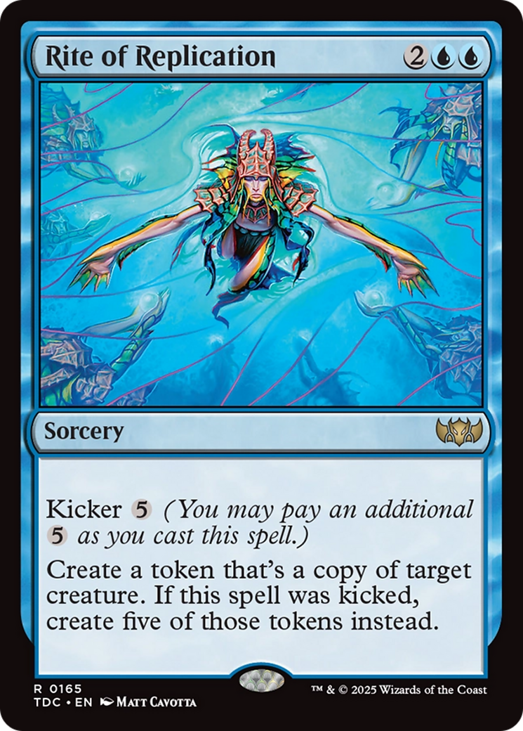 Rite of Replication [Tarkir: Dragonstorm Commander] | Empire Gaming NC