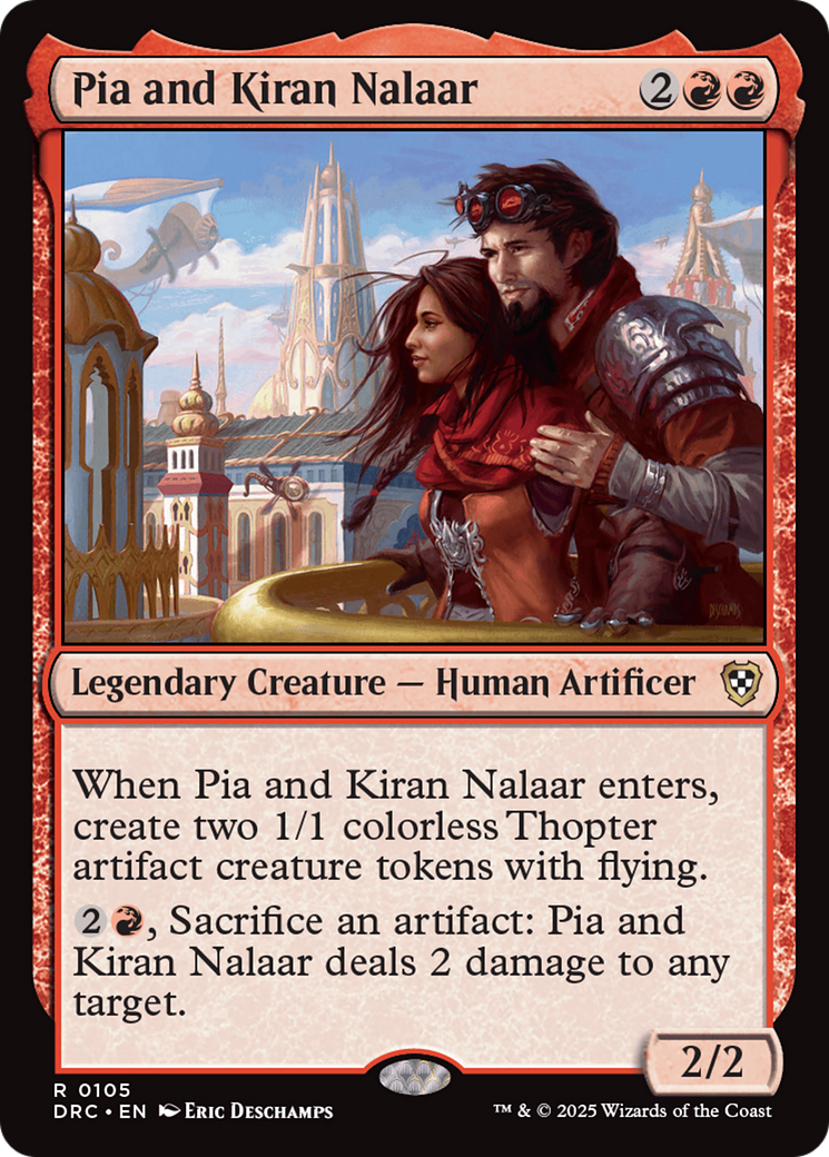 Pia and Kiran Nalaar [Aetherdrift Commander] | Empire Gaming NC