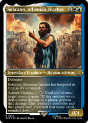 Sokrates, Athenian Teacher (Foil Etched) [Assassin's Creed] | Empire Gaming NC