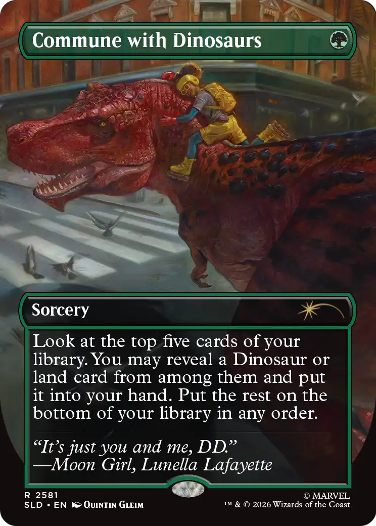 Commune with Dinosaurs [Secret Lair Drop Series] | Empire Gaming NC