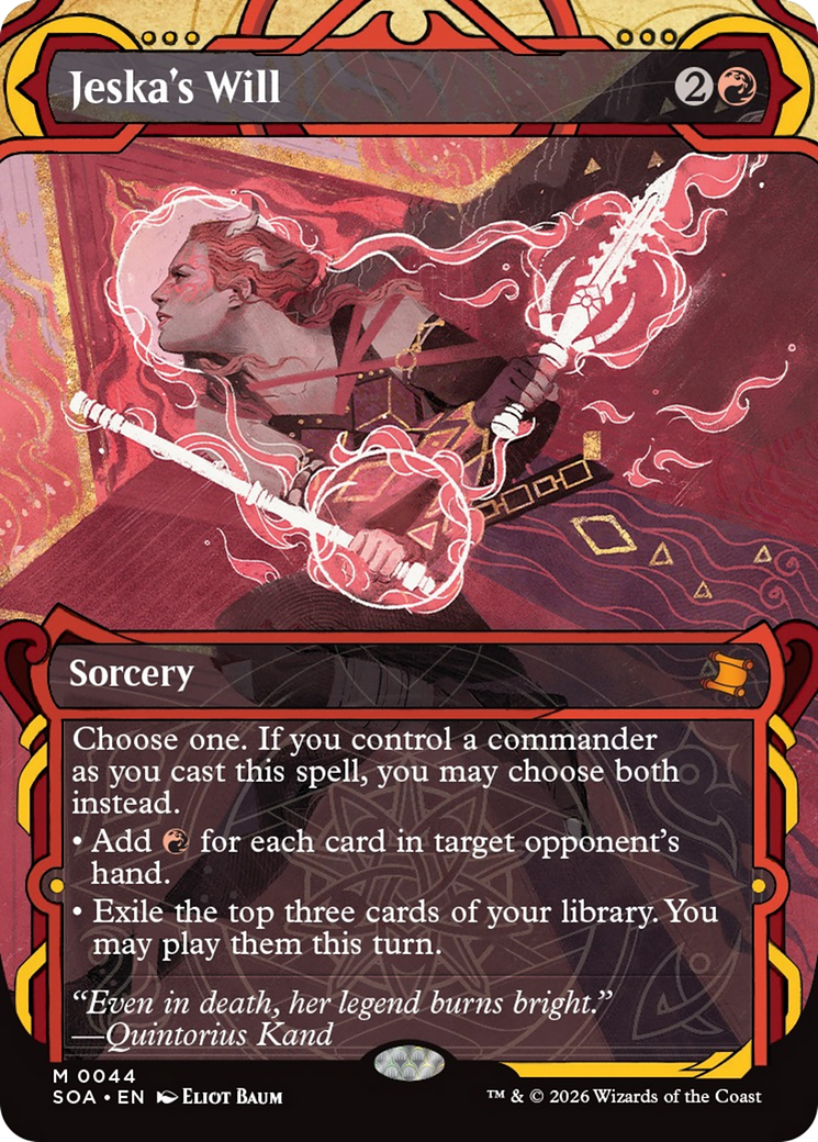 Jeska's Will [Secrets of Strixhaven: Mystical Archive] | Empire Gaming NC