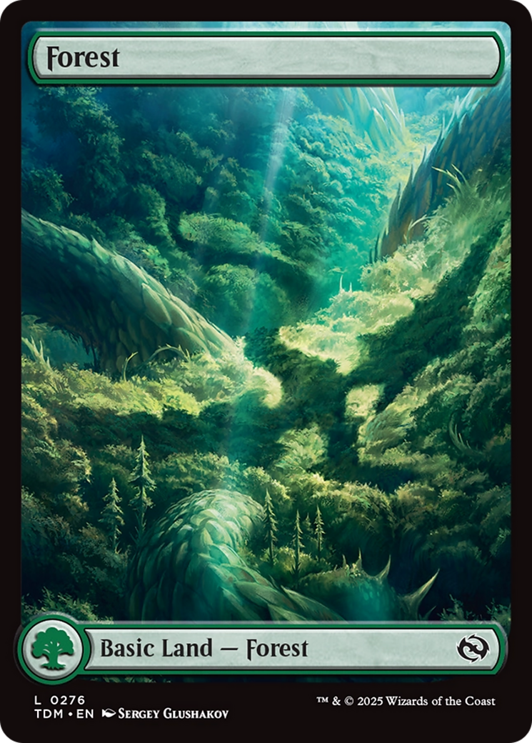 Forest (0276) [Tarkir: Dragonstorm] | Empire Gaming NC