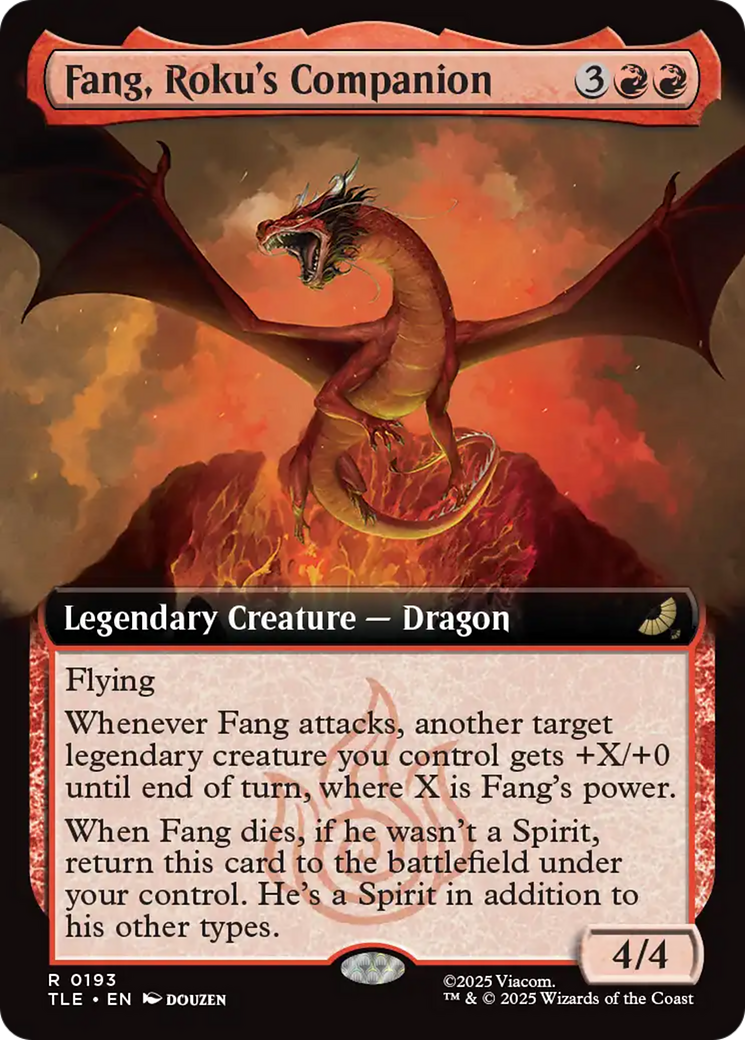Fang, Roku's Companion (Extended Art) [Avatar: The Last Airbender: Eternal-Legal] | Empire Gaming NC