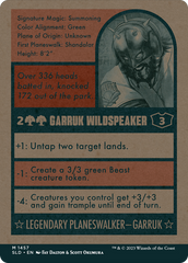 Garruk Wildspeaker [Secret Lair Drop Series] | Empire Gaming NC