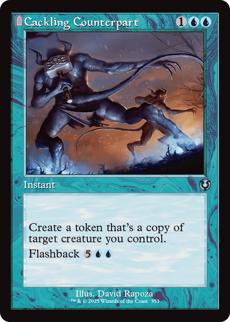 Cackling Counterpart (Retro Frame) [Innistrad Remastered] | Empire Gaming NC