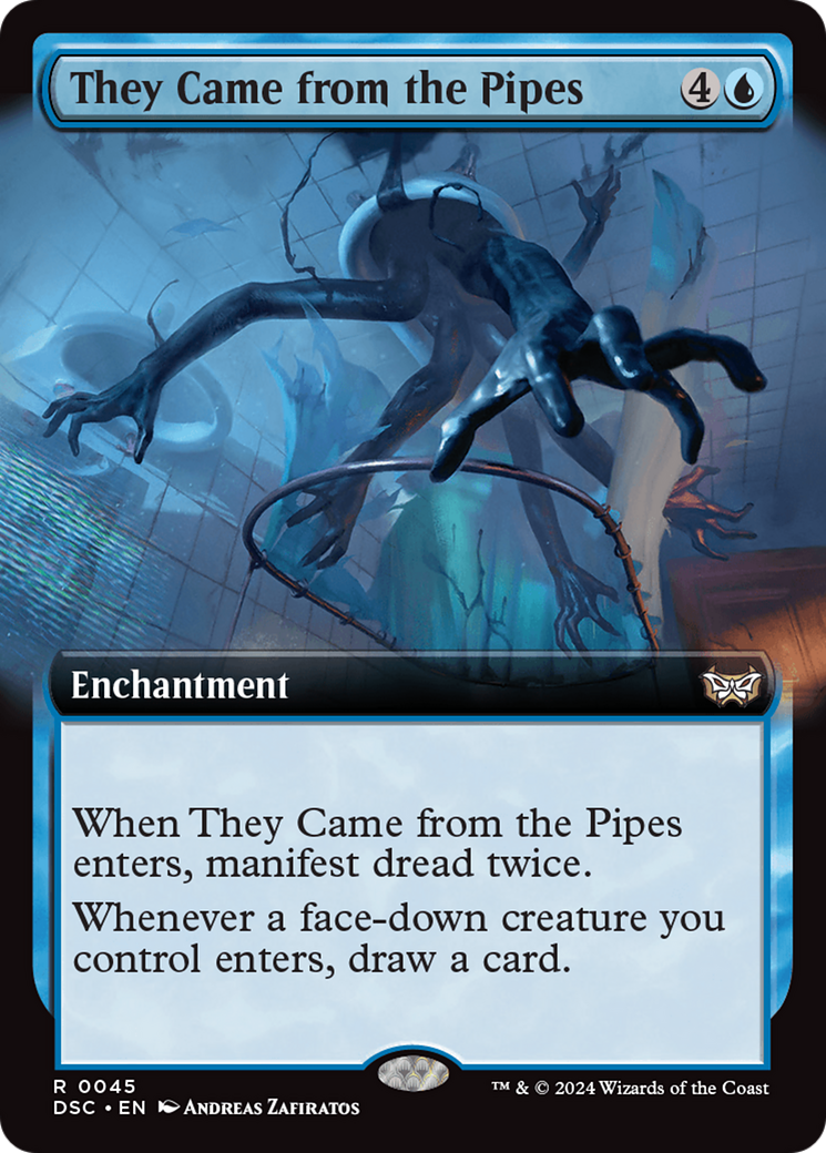 They Came from the Pipes (Extended Art) [Duskmourn: House of Horror Commander] | Empire Gaming NC