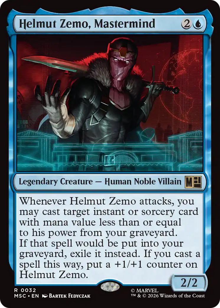 Helmut Zemo, Mastermind [Marvel Super Heroes Commander] | Empire Gaming NC