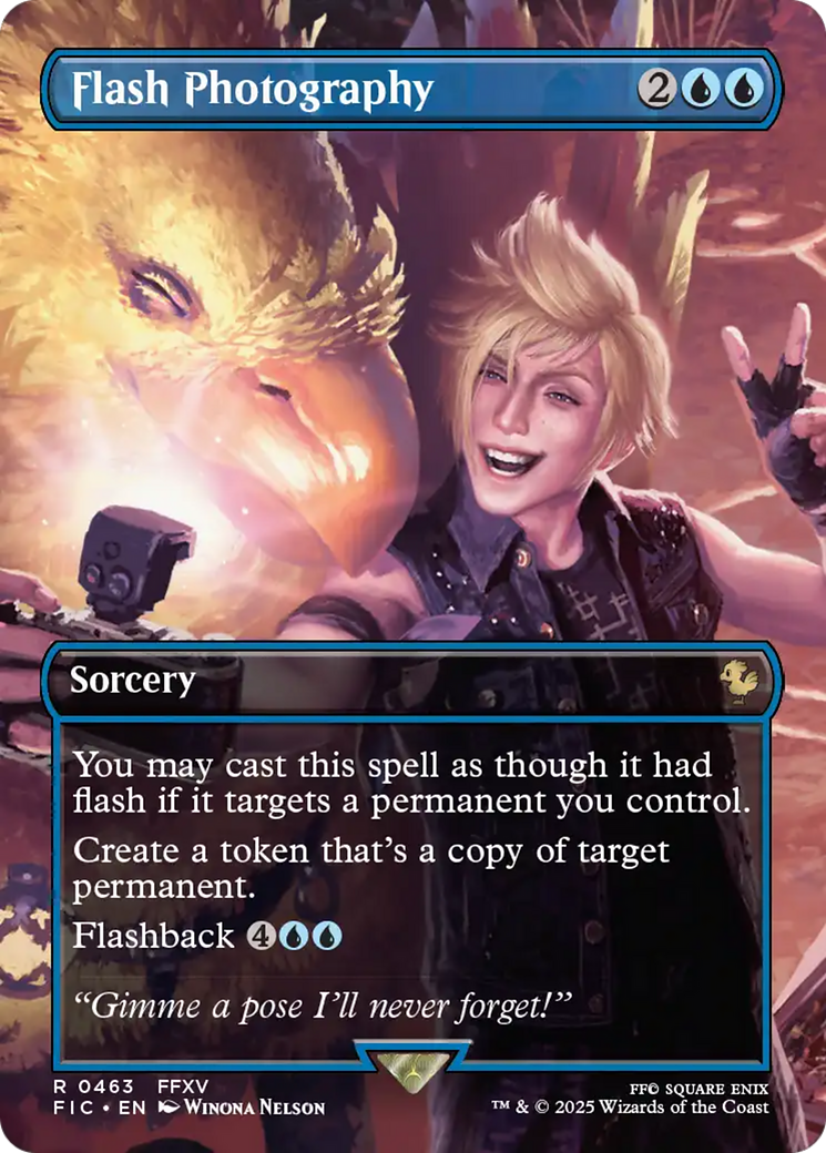Flash Photography (Borderless) [FINAL FANTASY Commander] | Empire Gaming NC
