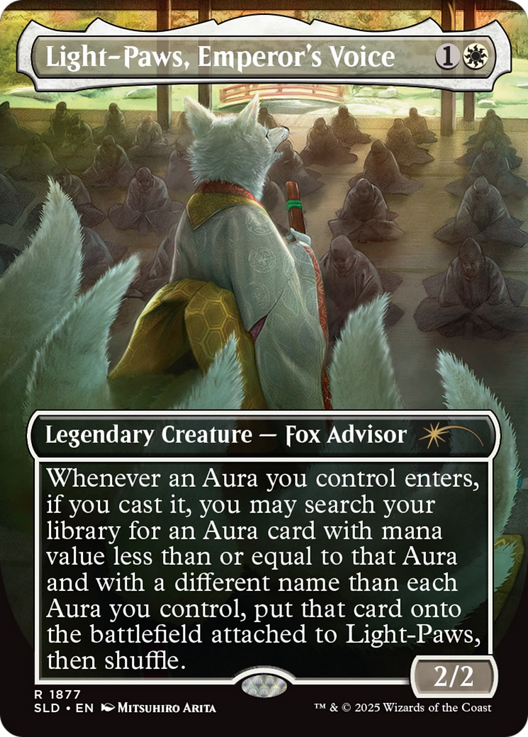 Light-Paws, Emperor's Voice (Rainbow Foil) [Secret Lair Drop Series] | Empire Gaming NC