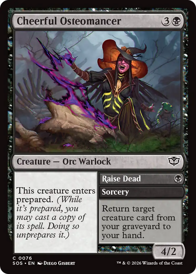 Cheerful Osteomancer [Secrets of Strixhaven] | Empire Gaming NC