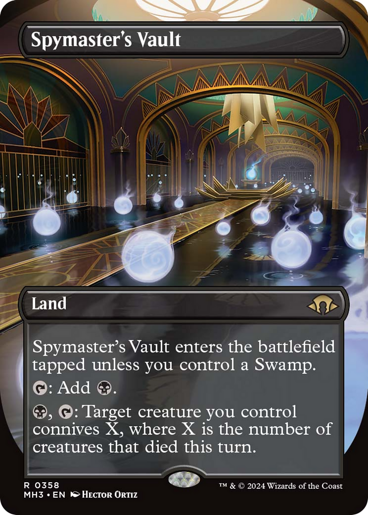 Spymaster's Vault (Borderless) [Modern Horizons 3] | Empire Gaming NC