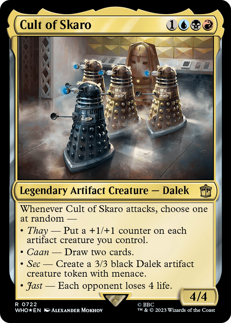 Cult of Skaro (Surge Foil) [Doctor Who] | Empire Gaming NC