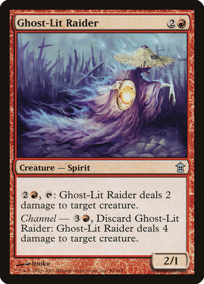 Ghost-Lit Raider [Saviors of Kamigawa] | Empire Gaming NC