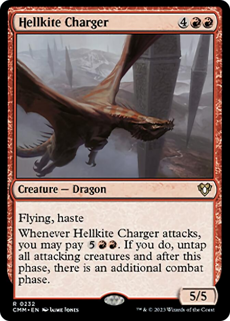 Hellkite Charger [Commander Masters] | Empire Gaming NC