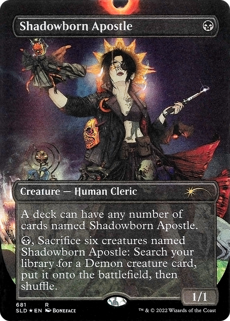 Shadowborn Apostle (681) (Borderless) [Secret Lair Drop Promos] | Empire Gaming NC