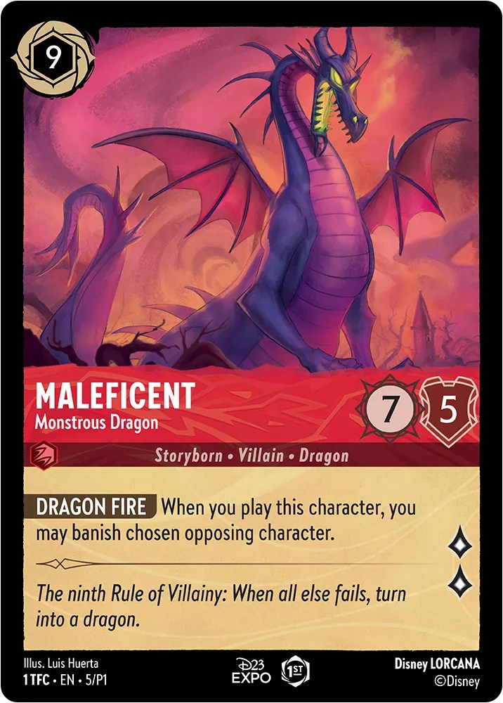 Maleficent (5) [D23 Promos] | Empire Gaming NC