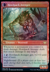 Ill-Tempered Loner // Howlpack Avenger [Innistrad: Crimson Vow Prerelease Promos] | Empire Gaming NC