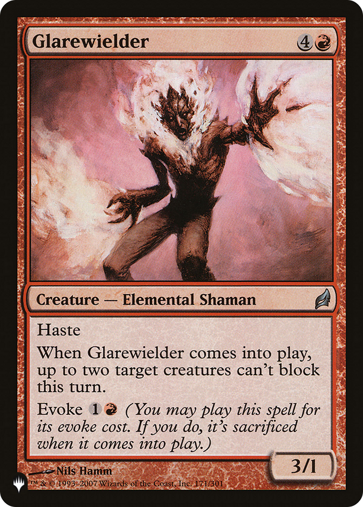 Glarewielder [The List] | Empire Gaming NC