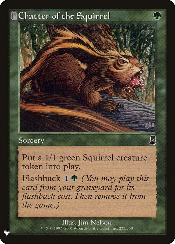 Chatter of the Squirrel [Mystery Booster] | Empire Gaming NC